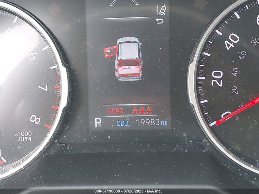 2021 Toyota Rav4 Le VIN: 2T3H1RFV2MW136218 Lot: 37190839