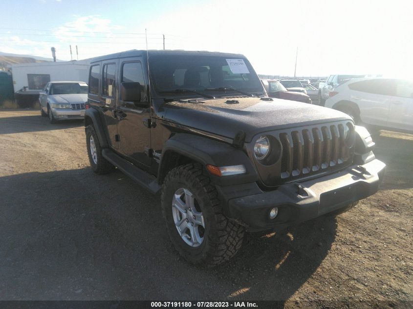 2018 Jeep Wrangler Unlimited Sport S 4X4 VIN: 1C4HJXDG2JW250600 Lot: 37191180