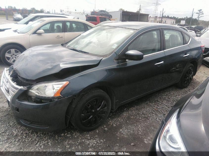 2014 Nissan Sentra Sv VIN: 3N1AB7AP3EY309285 Lot: 37191396