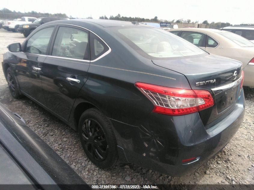 2014 Nissan Sentra Sv VIN: 3N1AB7AP3EY309285 Lot: 37191396