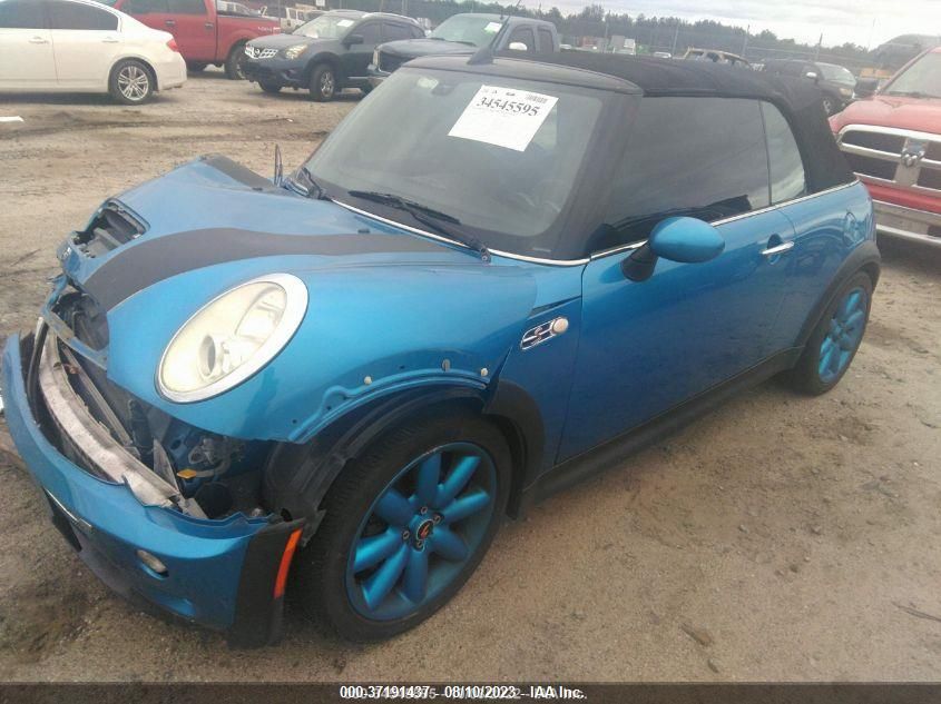 2007 Mini Cooper S VIN: WMWRH33567TJ44196 Lot: 37191437