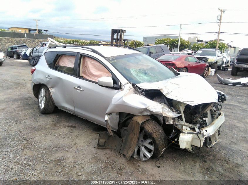 JN8AZ1MW6DW302902 2013 Nissan Murano Sv