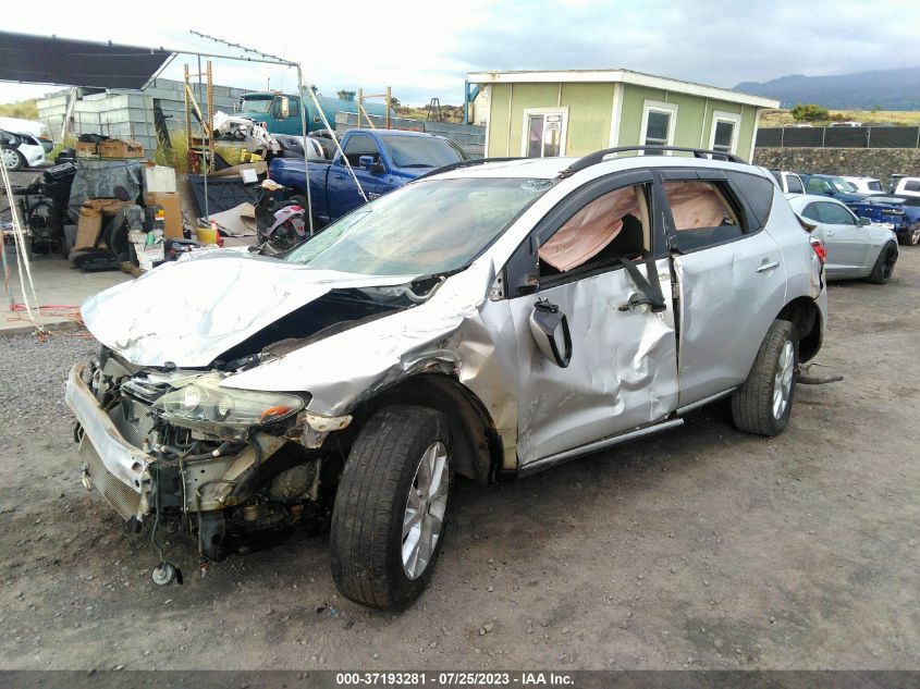 2013 Nissan Murano Sv VIN: JN8AZ1MW6DW302902 Lot: 37193281