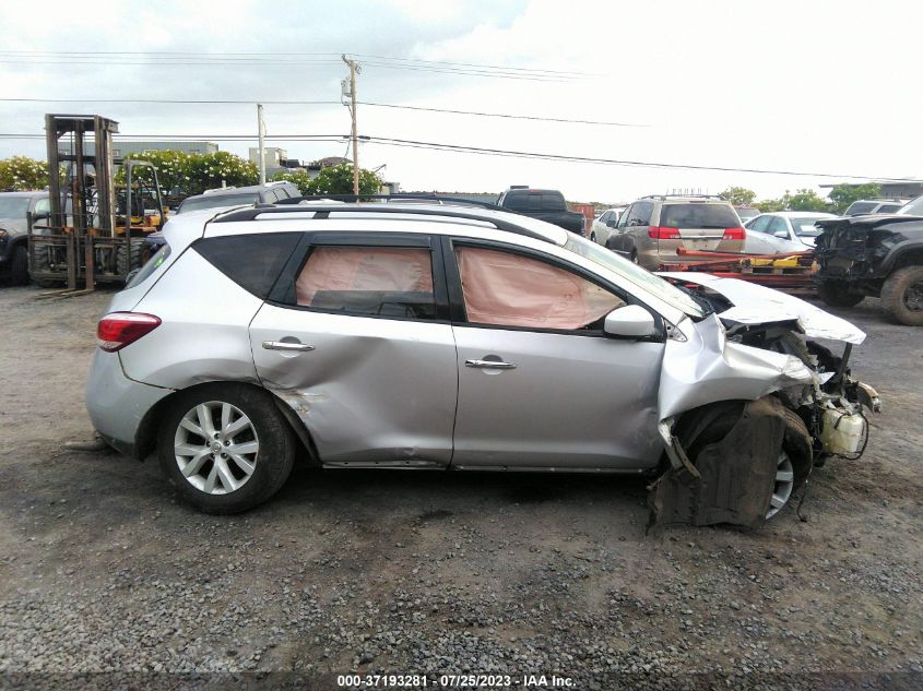 JN8AZ1MW6DW302902 2013 Nissan Murano Sv