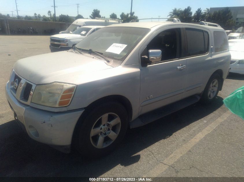 5N1AA08A36N712315 2006 Nissan Armada Le