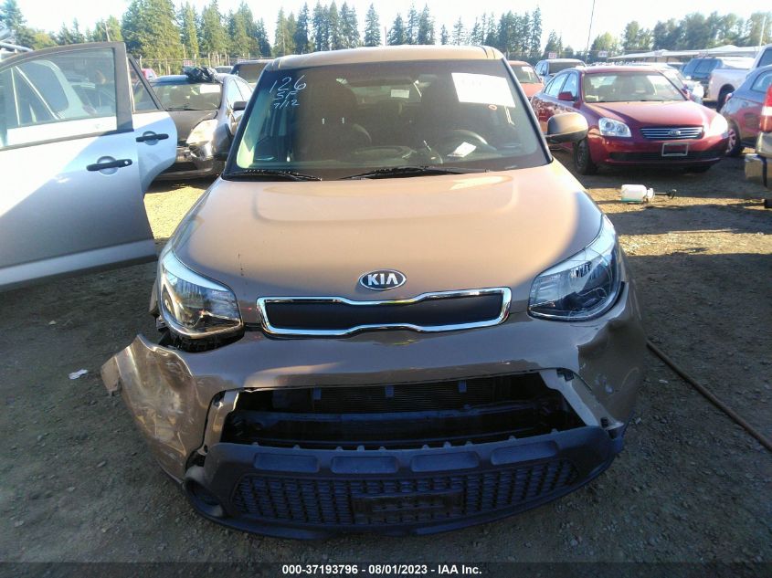 KNDJN2A21F7167792 2015 Kia Soul Base