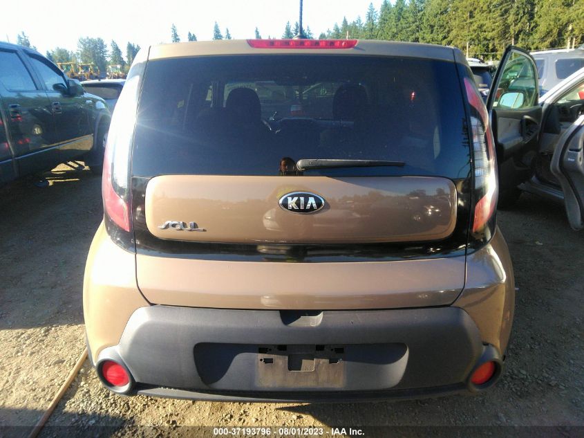 2015 Kia Soul Base VIN: KNDJN2A21F7167792 Lot: 37193796