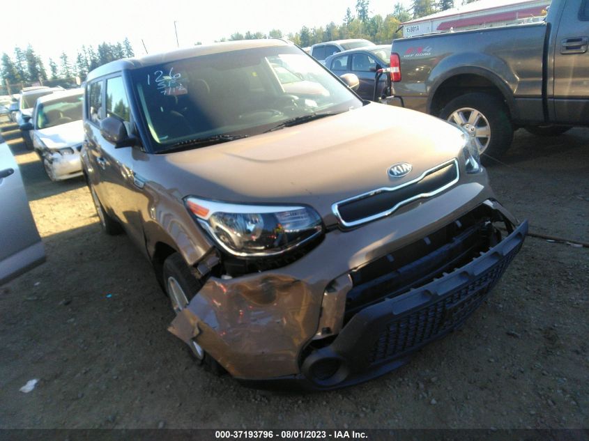 2015 Kia Soul Base VIN: KNDJN2A21F7167792 Lot: 37193796