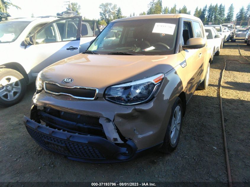 KNDJN2A21F7167792 2015 Kia Soul Base