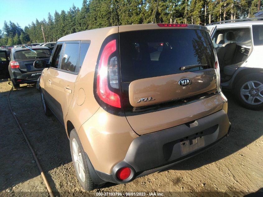 2015 Kia Soul Base VIN: KNDJN2A21F7167792 Lot: 37193796