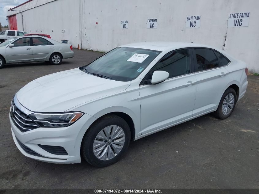 2019 Volkswagen Jetta 1.4T S VIN: 3VWN57BU3KM114913 Lot: 37194072