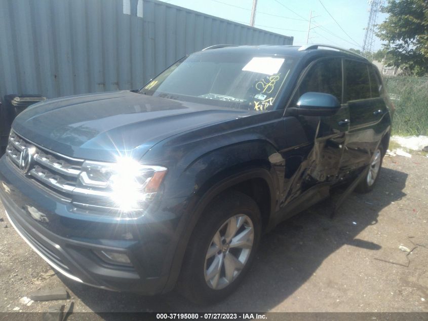 2018 Volkswagen Atlas 3.6L V6 Se VIN: 1V2CR2CA9JC526967 Lot: 37195080