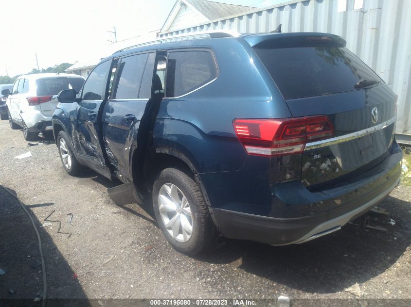 2018 Volkswagen Atlas 3.6L V6 Se VIN: 1V2CR2CA9JC526967 Lot: 37195080