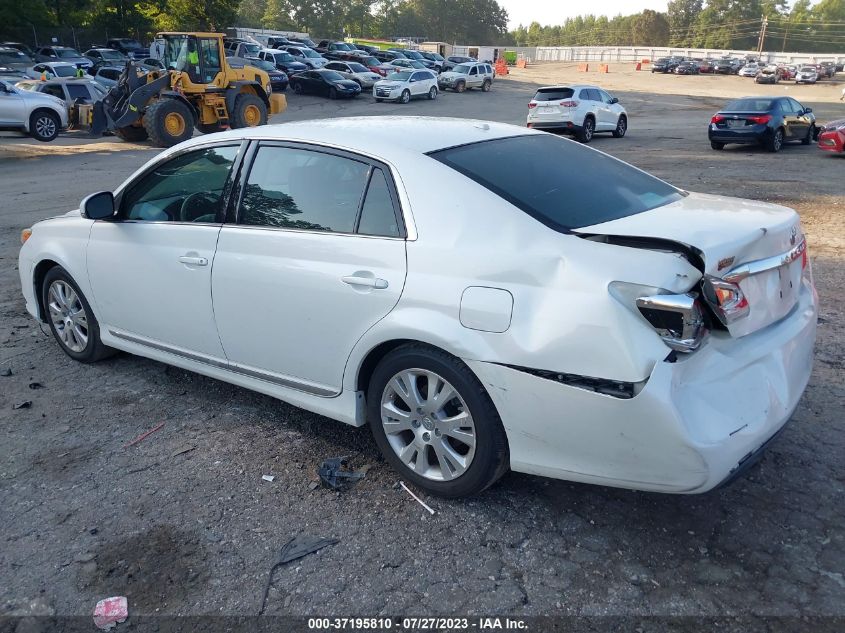 2011 Toyota Avalon VIN: 4T1BK3DB9BU390460 Lot: 37195810