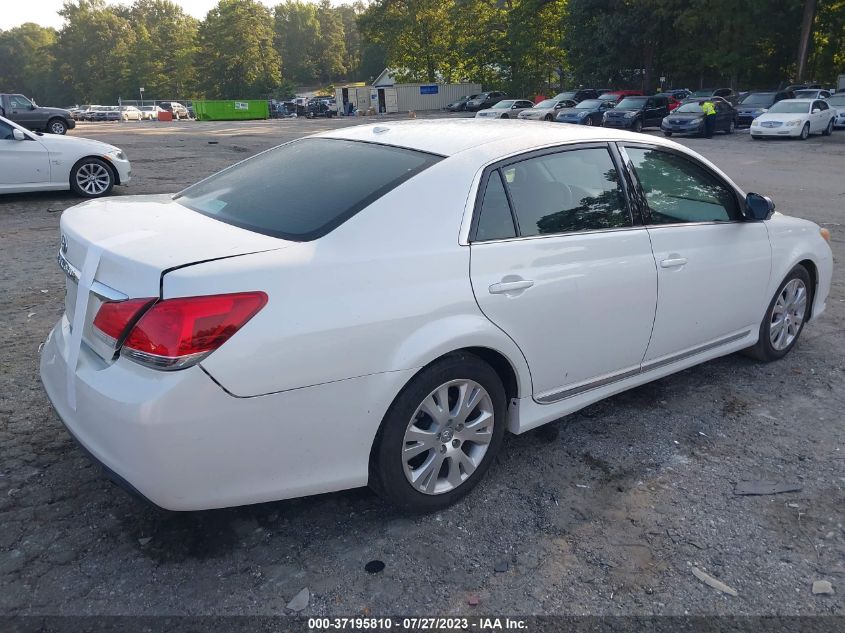 2011 Toyota Avalon VIN: 4T1BK3DB9BU390460 Lot: 37195810