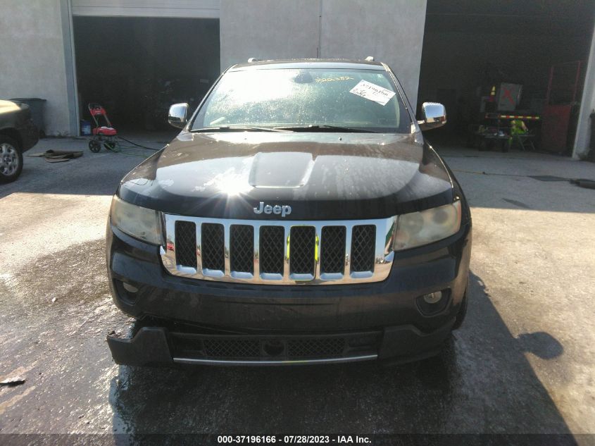 2011 Jeep Grand Cherokee Overland VIN: 1J4RR6GT5BC722382 Lot: 37196166