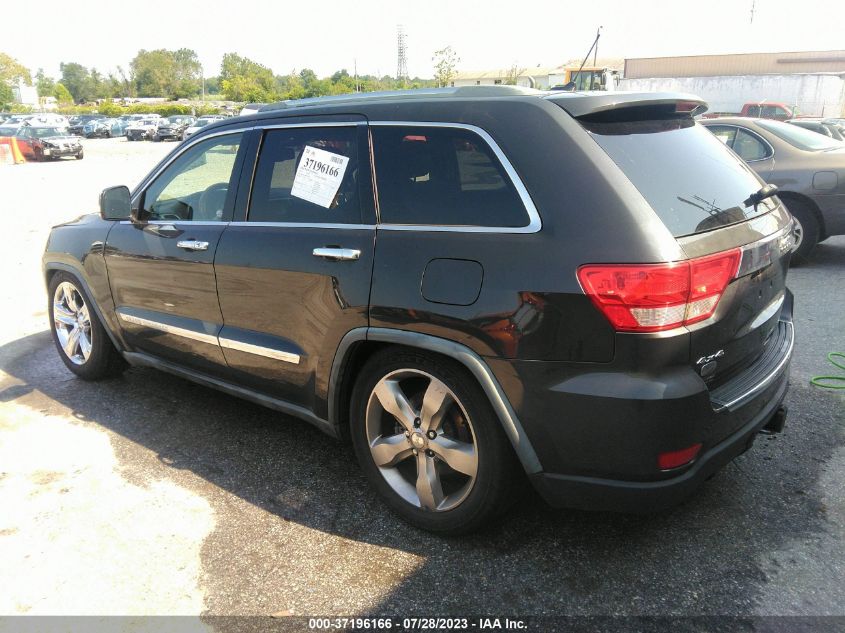 2011 Jeep Grand Cherokee Overland VIN: 1J4RR6GT5BC722382 Lot: 37196166