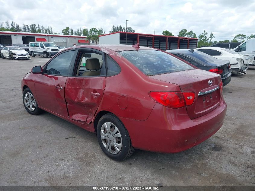 2010 Hyundai Elantra Gls VIN: KMHDU4AD9AU167266 Lot: 37196210