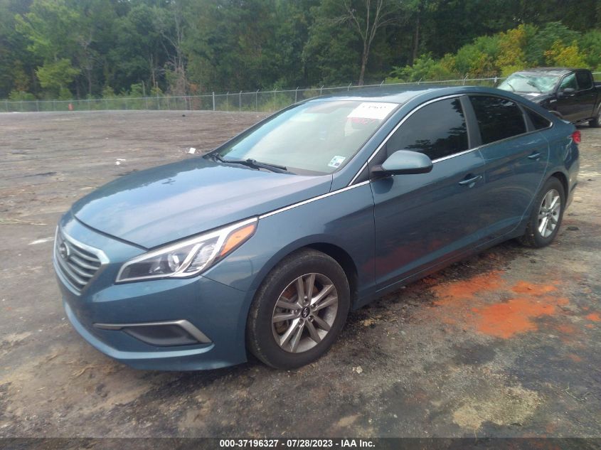 2016 Hyundai Sonata Se VIN: 5NPE24AF7GH389596 Lot: 37196327