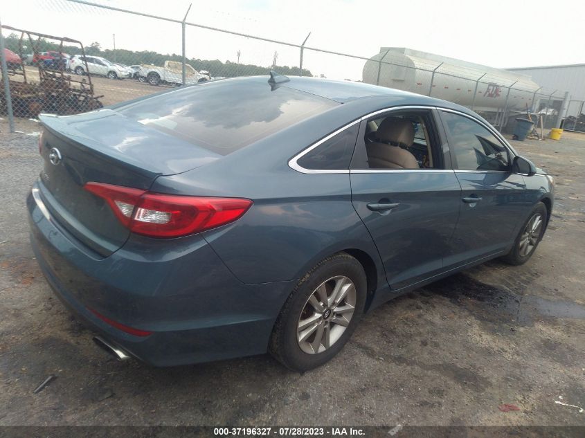 2016 Hyundai Sonata Se VIN: 5NPE24AF7GH389596 Lot: 37196327