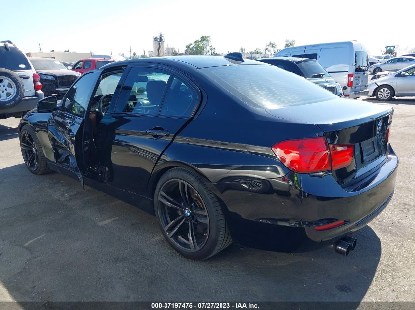 2015 BMW 3 Series 328I VIN: WBA3A5G57FNS91596 Lot: 37197475