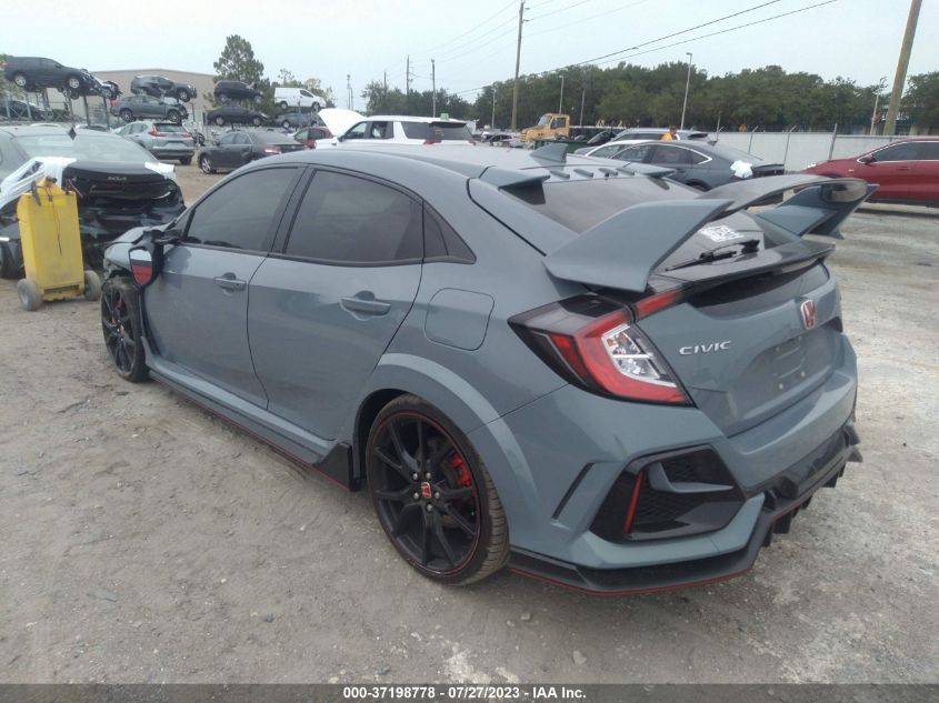 2021 Honda Civic Type R Touring VIN: SHHFK8G70MU201439 Lot: 37198778