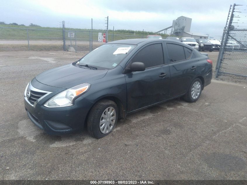 3N1CN7AP0FL823643 2015 Nissan Versa 1.6 S+