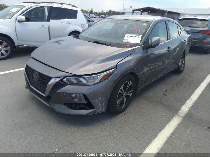 2021 Nissan Sentra Sv Xtronic Cvt VIN: 3N1AB8CV1MY302285 Lot: 37199931