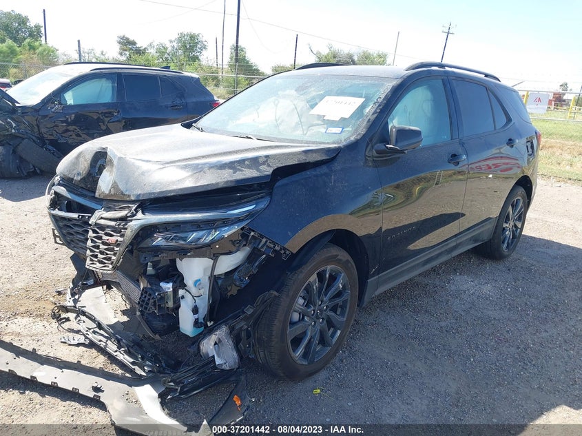 Image 2 of 2023 Chevrolet Equinox  salvage vehicle - Lot #37201442 at IAAI