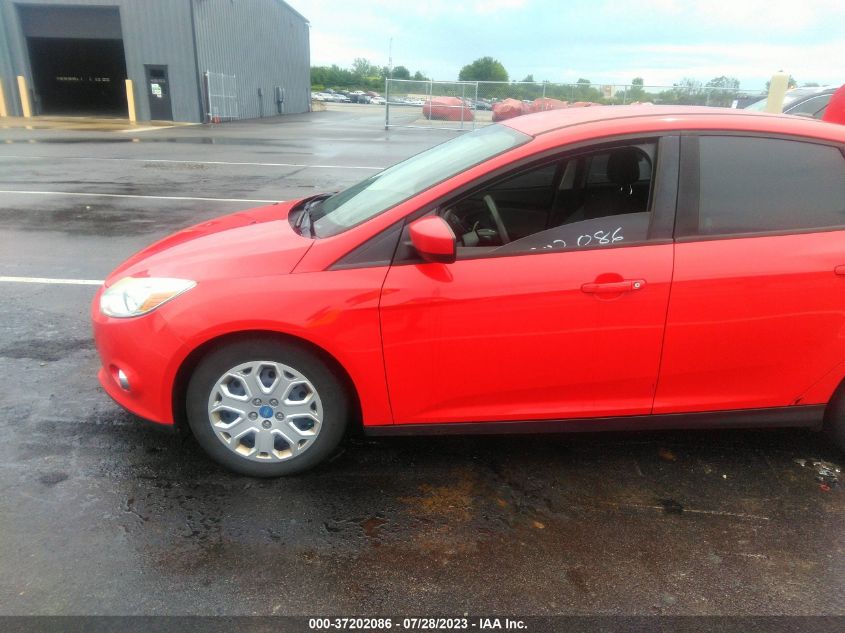 2012 Ford Focus Se VIN: 1FAHP3F22CL184018 Lot: 37202086