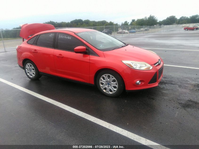 2012 Ford Focus Se VIN: 1FAHP3F22CL184018 Lot: 37202086