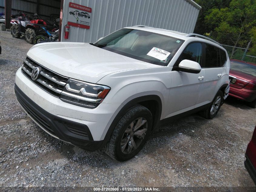 2019 Volkswagen Atlas 2.0T S VIN: 1V2AP2CAXKC619205 Lot: 37202608