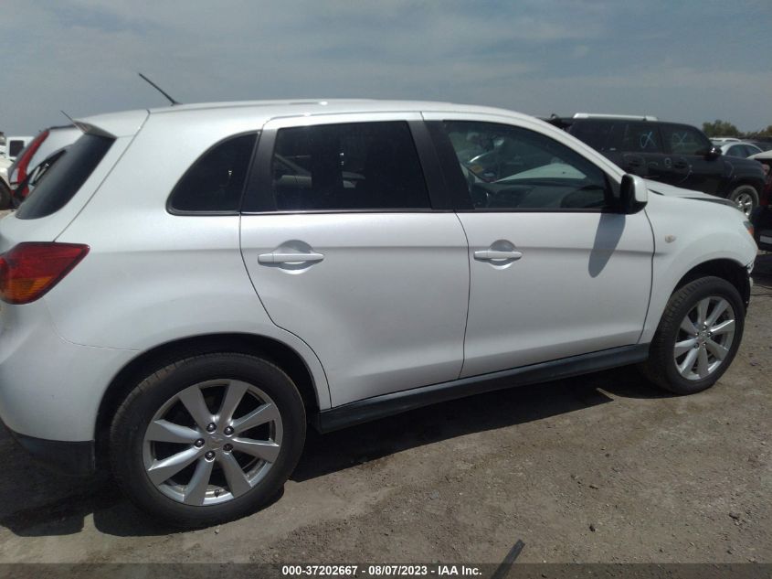 2014 Mitsubishi Outlander Sport Es VIN: 4A4AP3AU9EE015134 Lot: 37202667