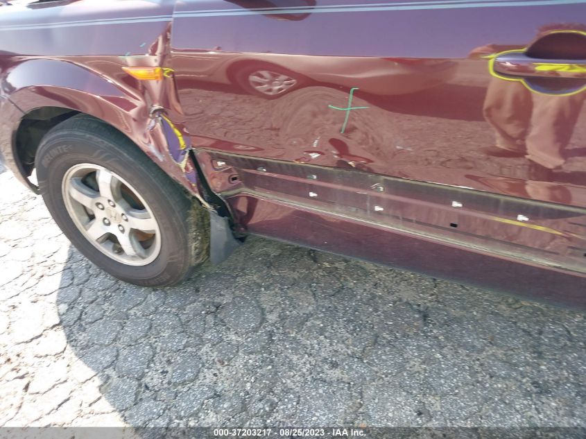 2007 Honda Pilot Ex-L VIN: 5FNYF28617B034997 Lot: 37203217