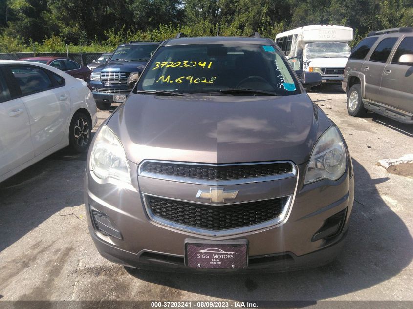 2012 Chevrolet Equinox 1Lt VIN: 2GNALDEK1C6129252 Lot: 37203241