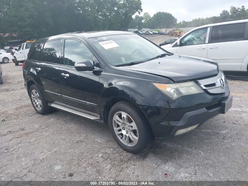 2008 Acura Mdx Tech Pkg VIN: 2HNYD28398H518174 Lot: 37203790