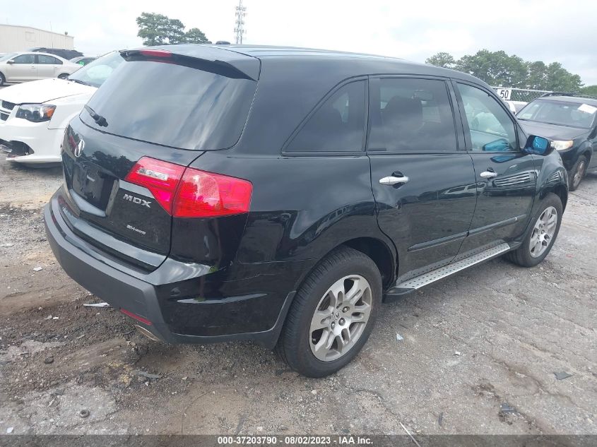 2008 Acura Mdx Tech Pkg VIN: 2HNYD28398H518174 Lot: 37203790