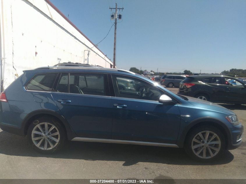 2019 Volkswagen Golf Alltrack S/Se/Sel VIN: 3VWH17AU8KM521250 Lot: 37204400