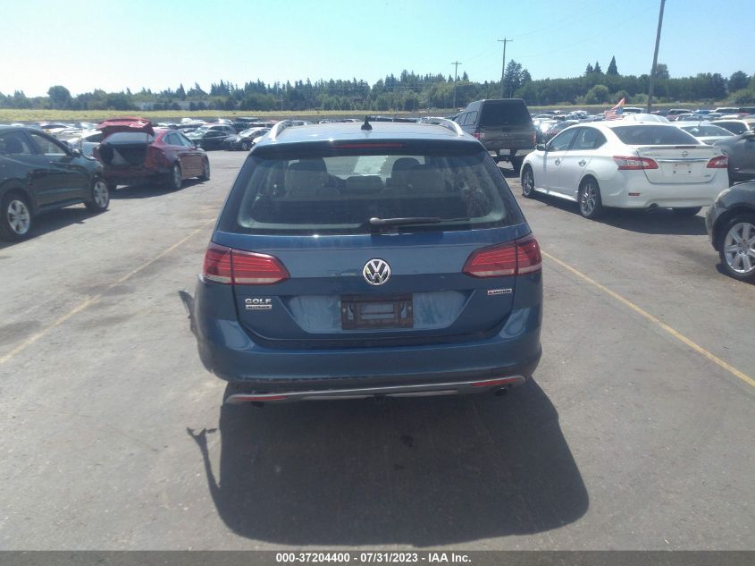 2019 Volkswagen Golf Alltrack S/Se/Sel VIN: 3VWH17AU8KM521250 Lot: 37204400