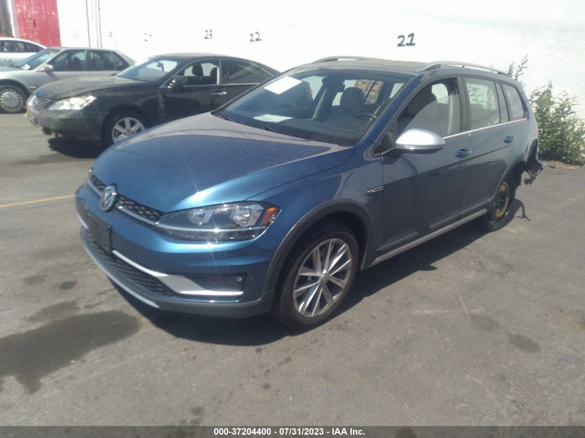 2019 Volkswagen Golf Alltrack S/Se/Sel VIN: 3VWH17AU8KM521250 Lot: 37204400