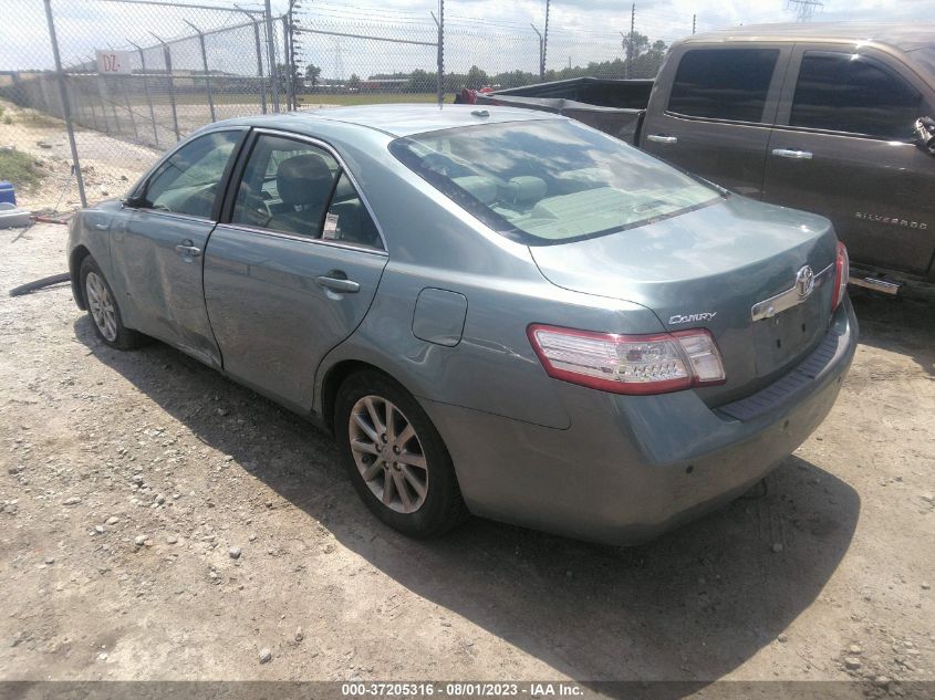 2011 Toyota Camry Hybrid VIN: 4T1BB3EK1BU131234 Lot: 37205316