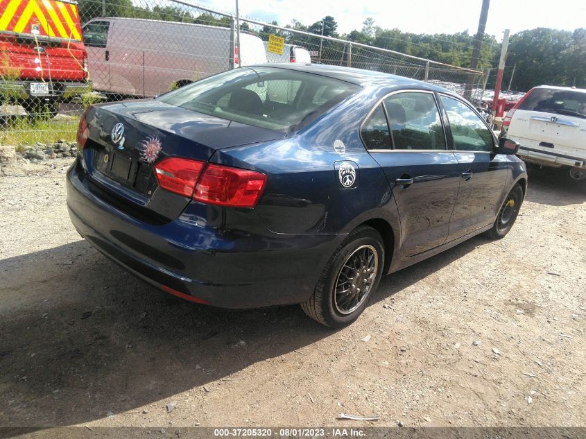 3VW2K7AJ0BM009474 2011 Volkswagen Jetta 2.0L S