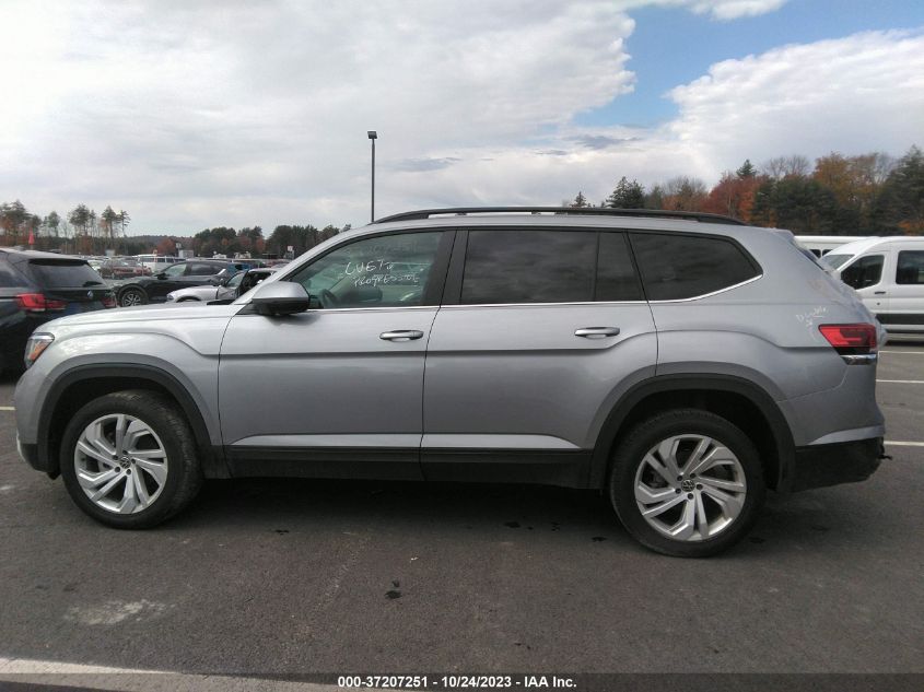 2021 Volkswagen Atlas 3.6L V6 Se W/Technology VIN: 1V2HR2CA8MC547559 Lot: 37207251