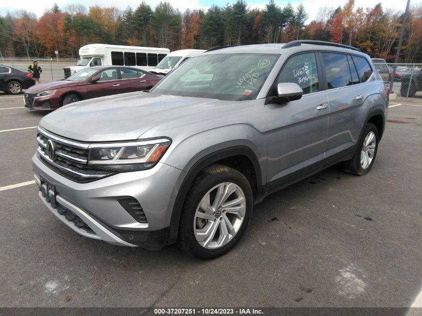 2021 Volkswagen Atlas 3.6L V6 Se W/Technology VIN: 1V2HR2CA8MC547559 Lot: 37207251