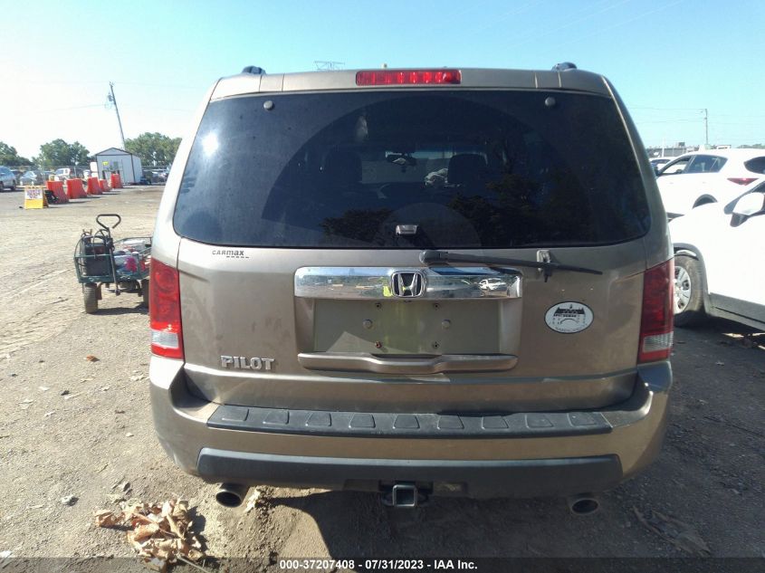 2011 Honda Pilot Ex-L VIN: 5FNYF3H72BB041576 Lot: 37207408