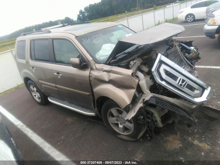 2011 Honda Pilot Ex-L VIN: 5FNYF3H72BB041576 Lot: 37207408