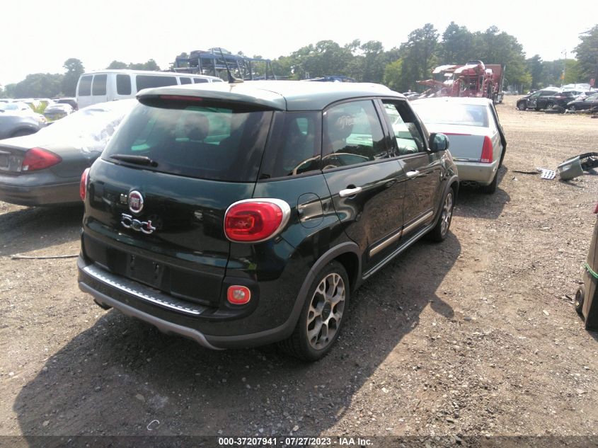 2014 Fiat 500L Trekking VIN: ZFBCFADH0EZ011443 Lot: 37207941