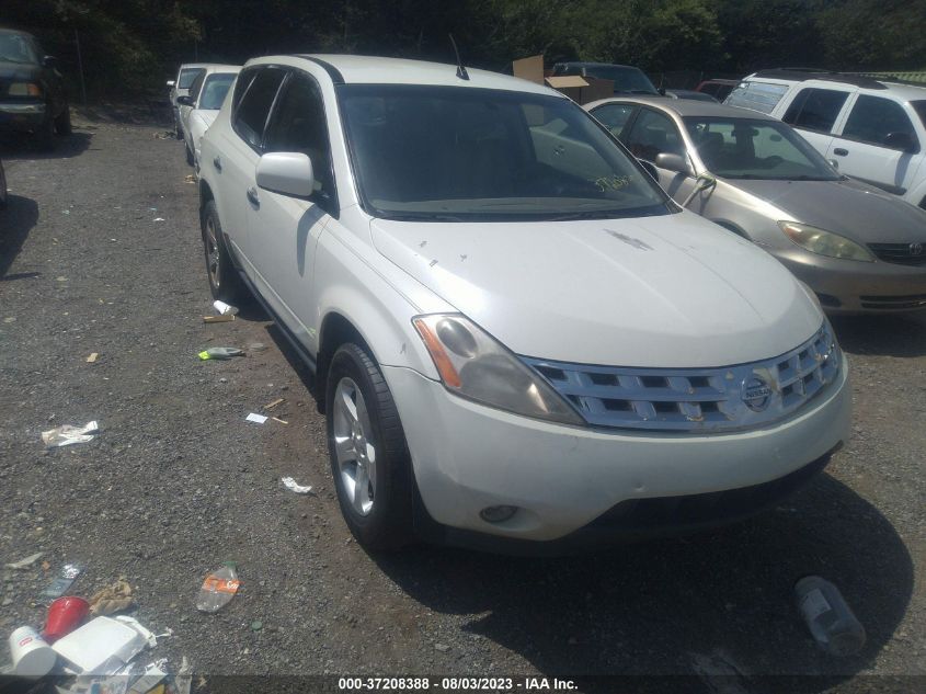 JN8AZ08T24W222586 2004 Nissan Murano Sl