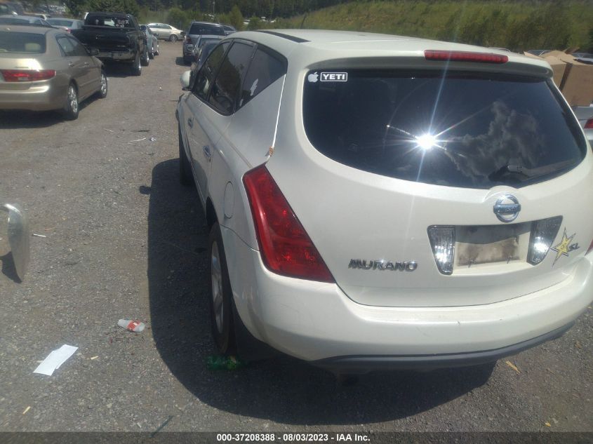 JN8AZ08T24W222586 2004 Nissan Murano Sl