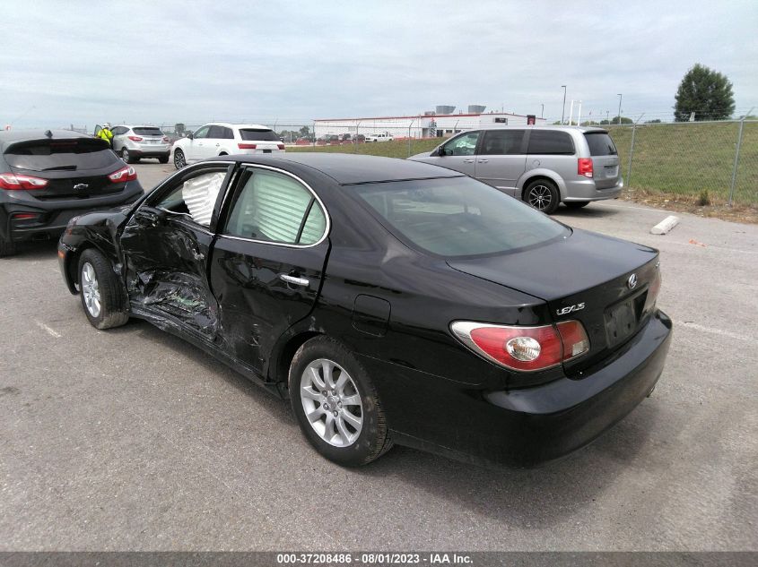 2002 Lexus Es 300 Base (A4) VIN: JTHBF30G425016874 Lot: 37208486